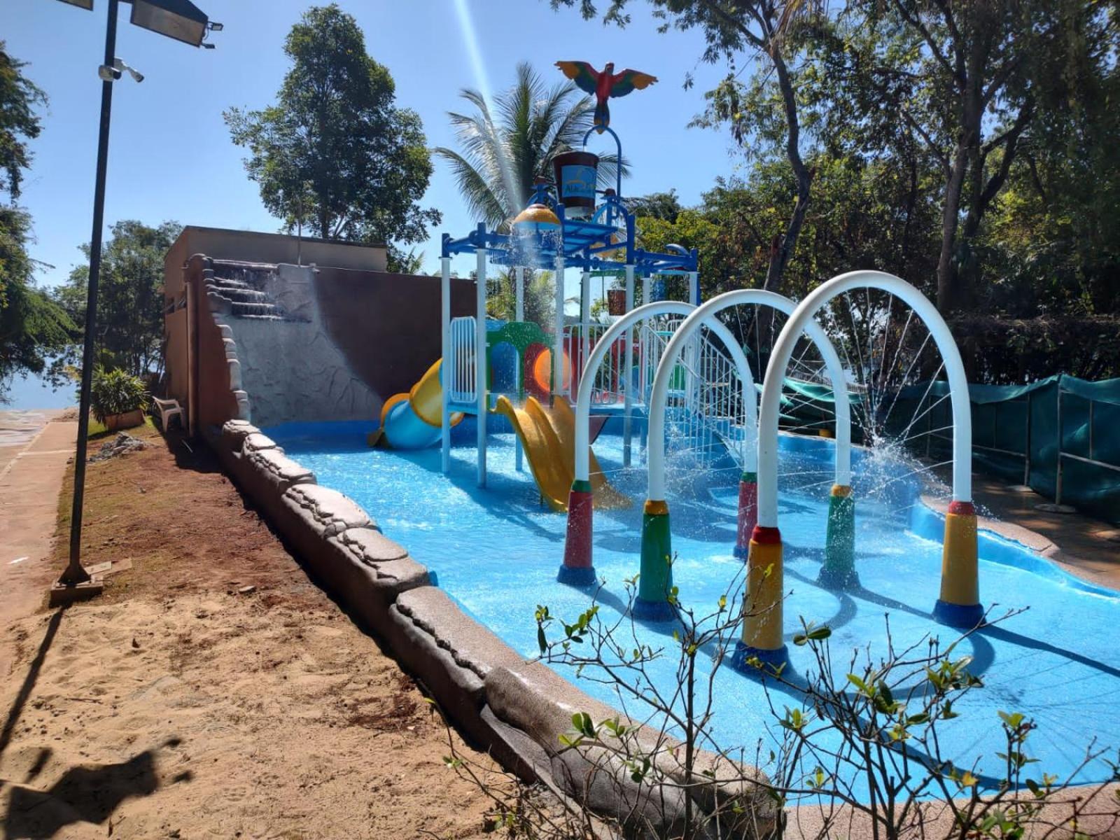 APÊ LINDO ALDEIA DO LAGO COM COZINHA MOBÍLIA NOVA JUNTO AO LAGO CORUMBÁ e KAWANA PARK Caldas Novas Extérieur photo